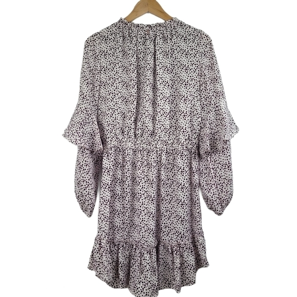 Misa Los Angeles Nehda Dotted Mini Dress Small - Picture 11 of 11